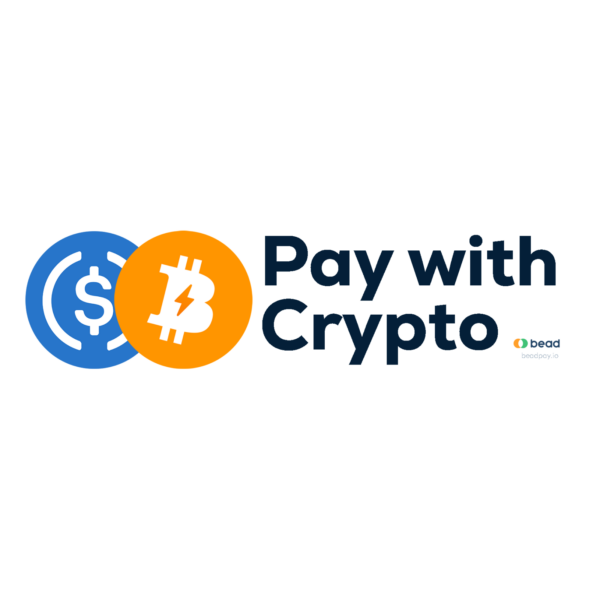 BS1 - Pay with Crypto sticker